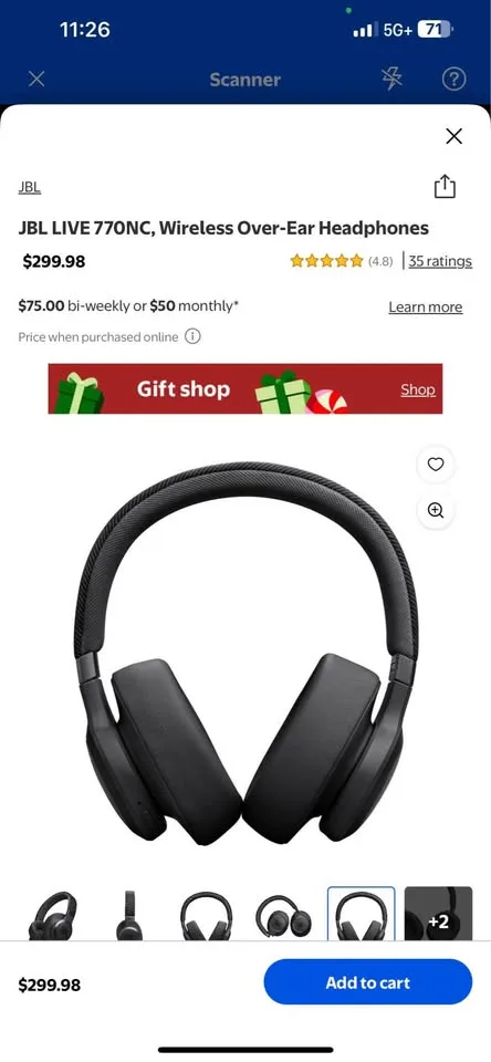 JBL LIVE 770nc brand new never used image indicator(5)