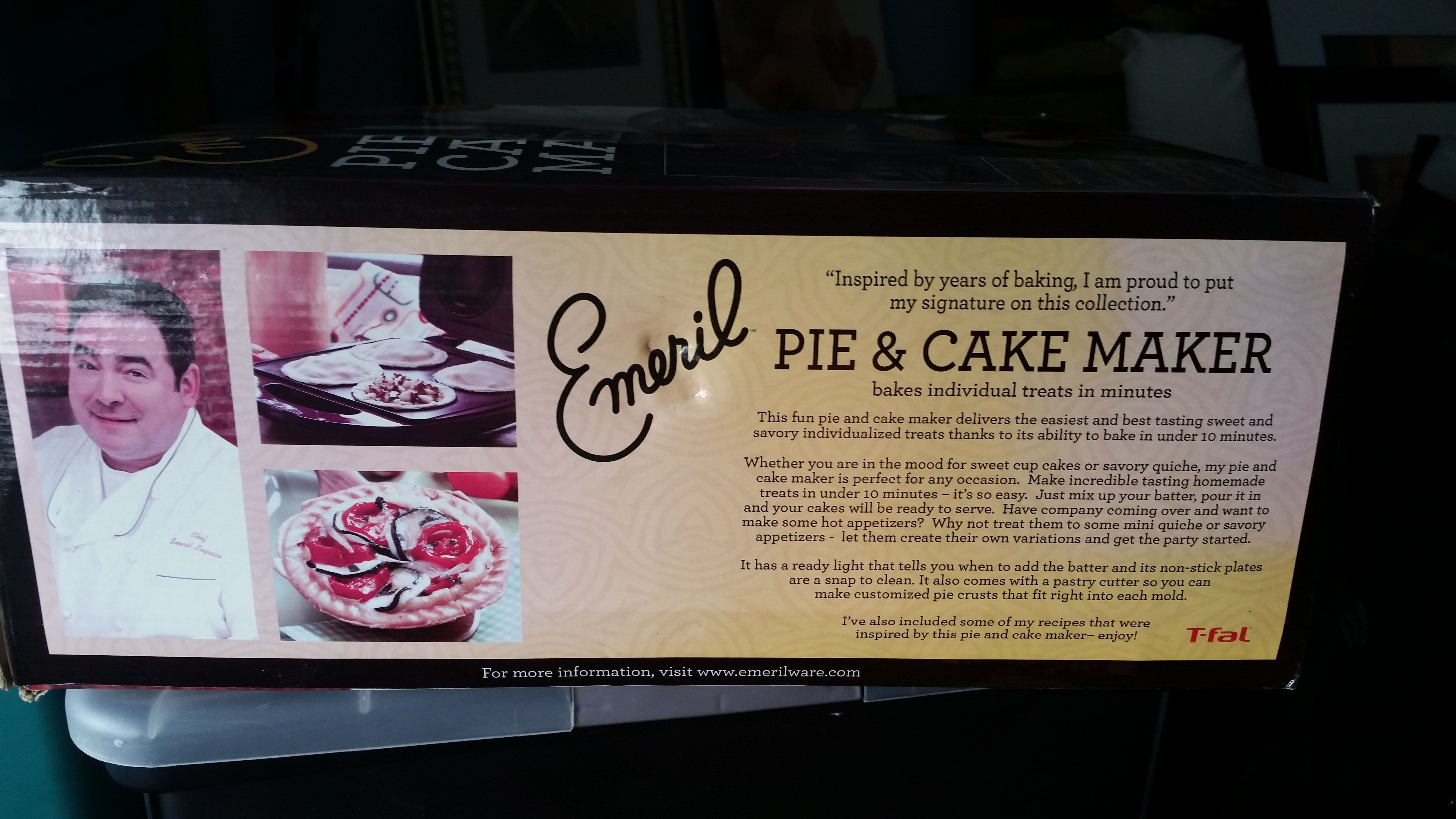 Emeril Mini Pie / Cake Maker GREAT GIFT! * PRICE REDUCED* - photo 2