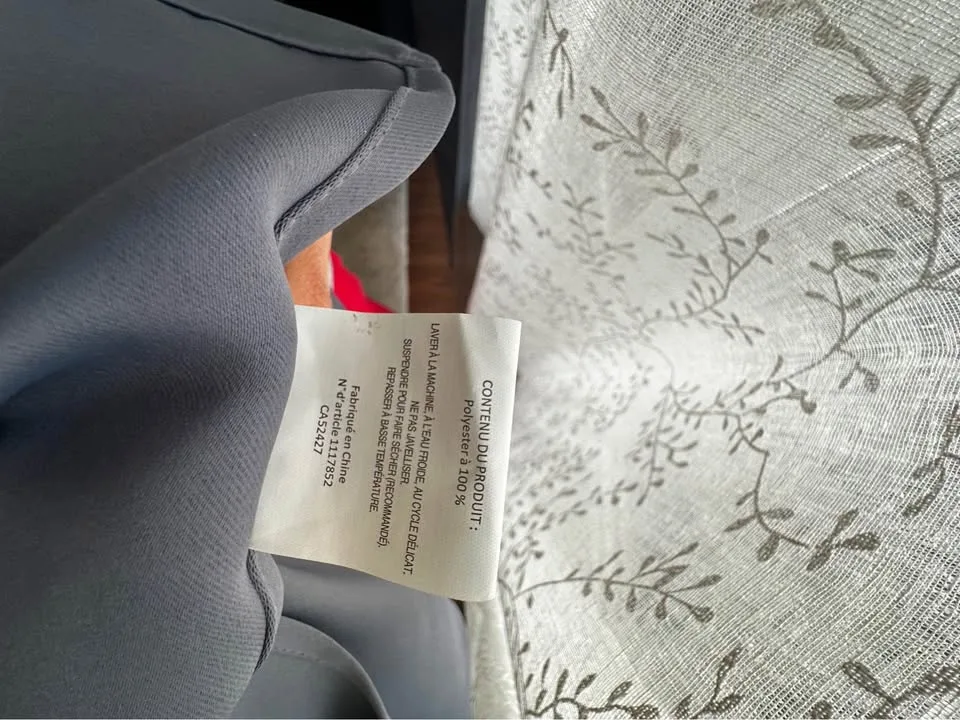 Curtain set (with double rod set) image indicator(5)