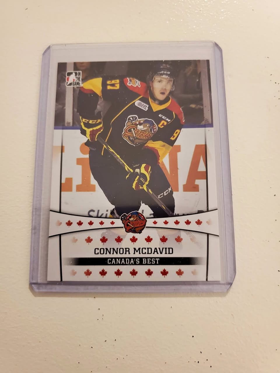 Connor McDavid "Canada's Best" Leaf Rookie Card