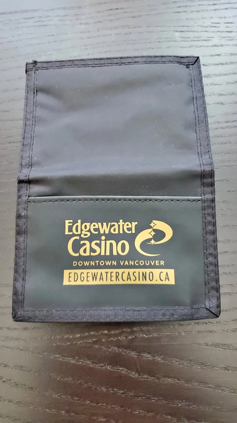 Edgewater Casino Velcro Wallet (never been used)