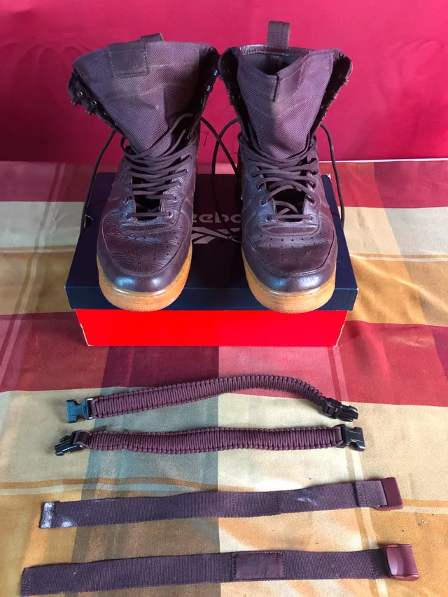 Nike SF Air Force 1 Burgundy/Gum - Size 10.5 thumbnail