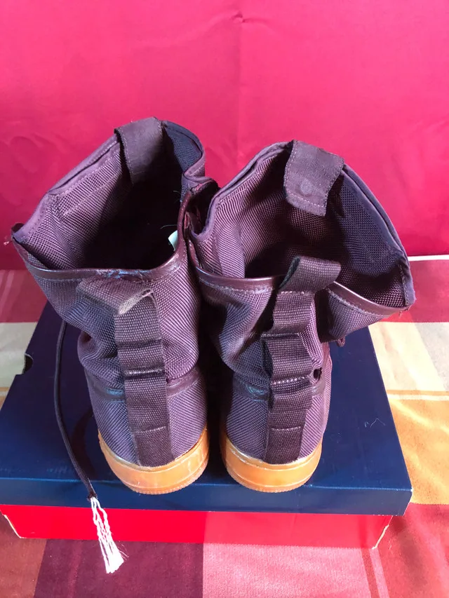 Nike SF Air Force 1 Burgundy/Gum - Size 10.5 image indicator(3)