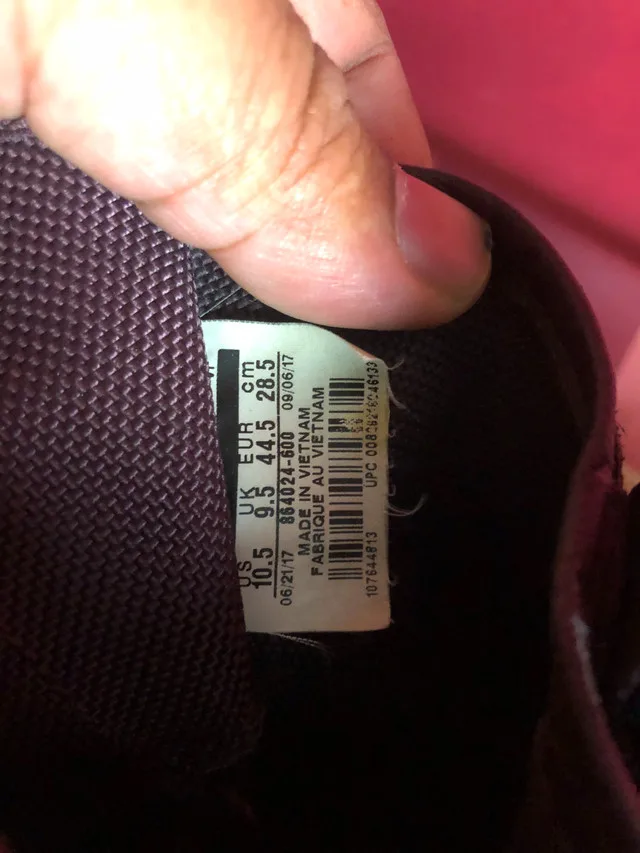 Nike SF Air Force 1 Burgundy/Gum - Size 10.5 image indicator(4)