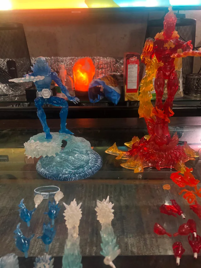 Marvel Human Torch & Iceman Fire & Ice Bundle image indicator(8)