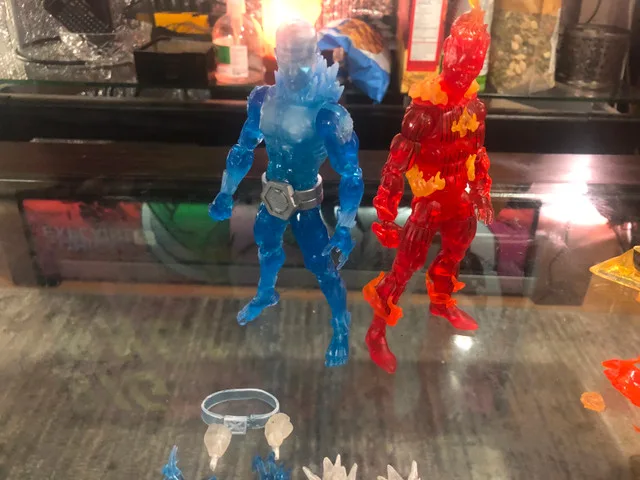 Marvel Human Torch & Iceman Fire & Ice Bundle image indicator(10)