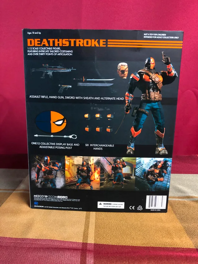 Mezco Death Stroke (modified with extras) image indicator(2)
