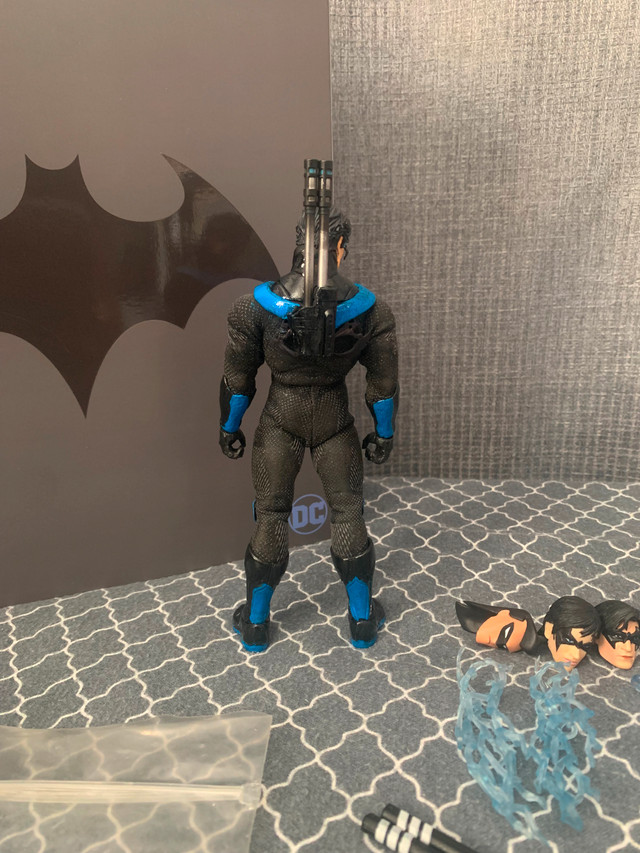 Mezco Nightwing & Batcycle (Custom) - photo 3