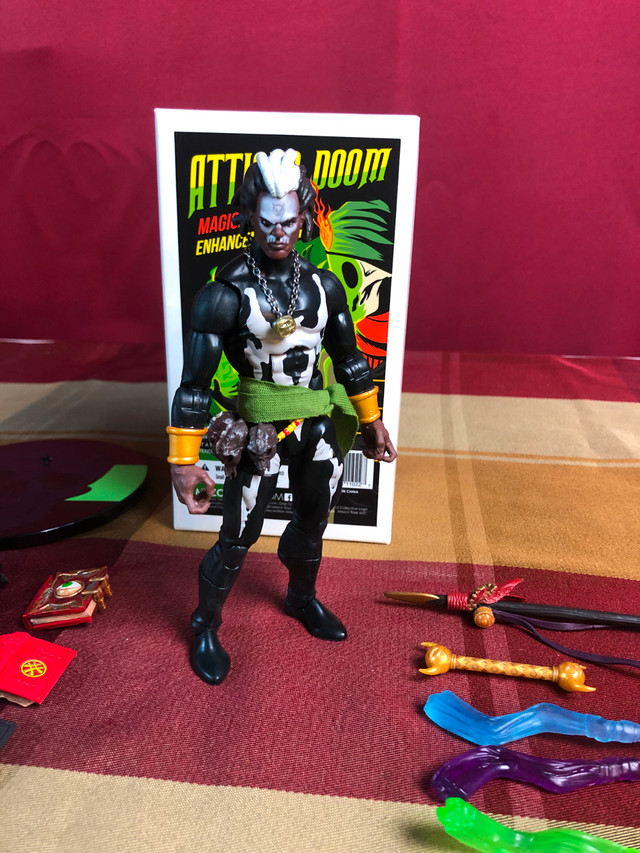 Marvel Legends/Mezco Sorcerer Supreme Brother Voodoo (custom)
