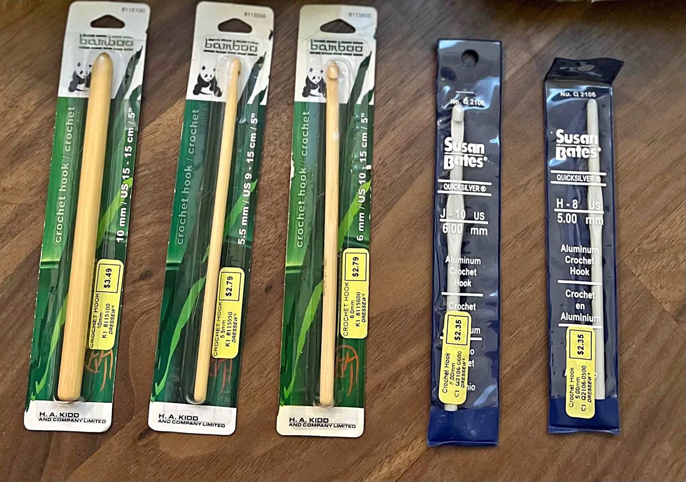 New Crochet Hooks