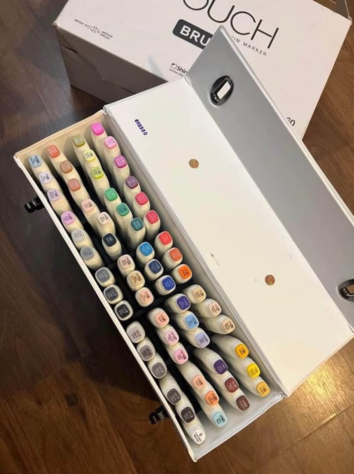 ShinHan Touch Twin Brush Marker Set 60A - $190 - photo 2