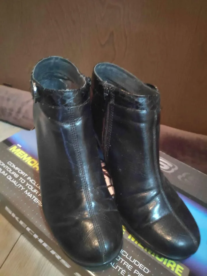 Ankle boot with belt buckle detail image indicator(2)