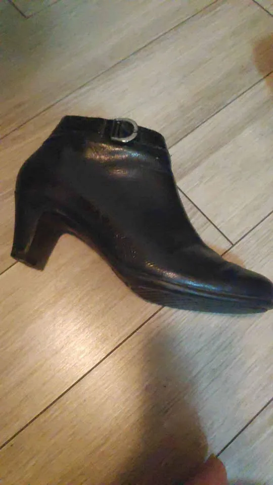 Ankle boot with belt buckle detail image indicator(3)