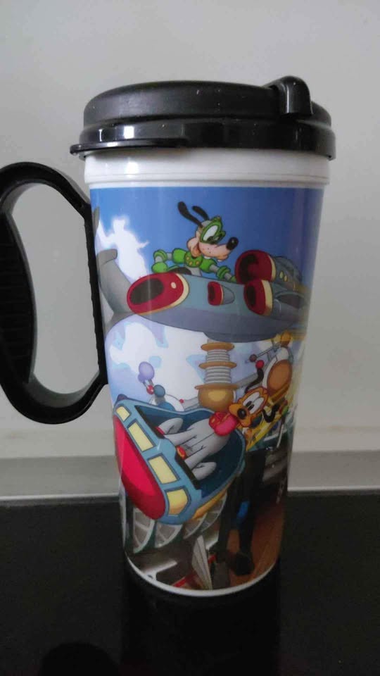 Disney Space Mountain Reusable Cup With Lid - photo 2
