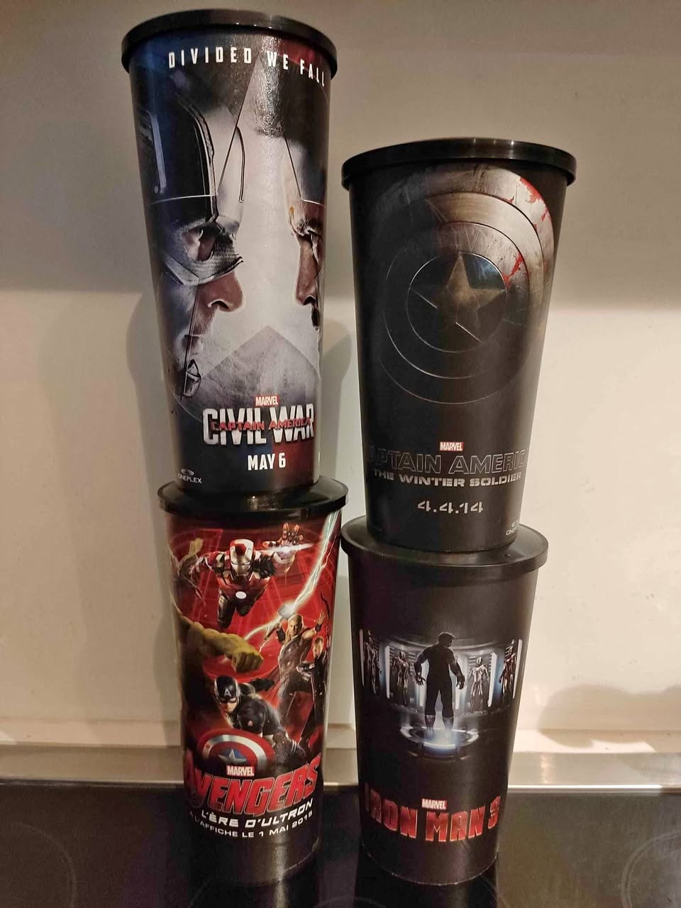 Marvel cups