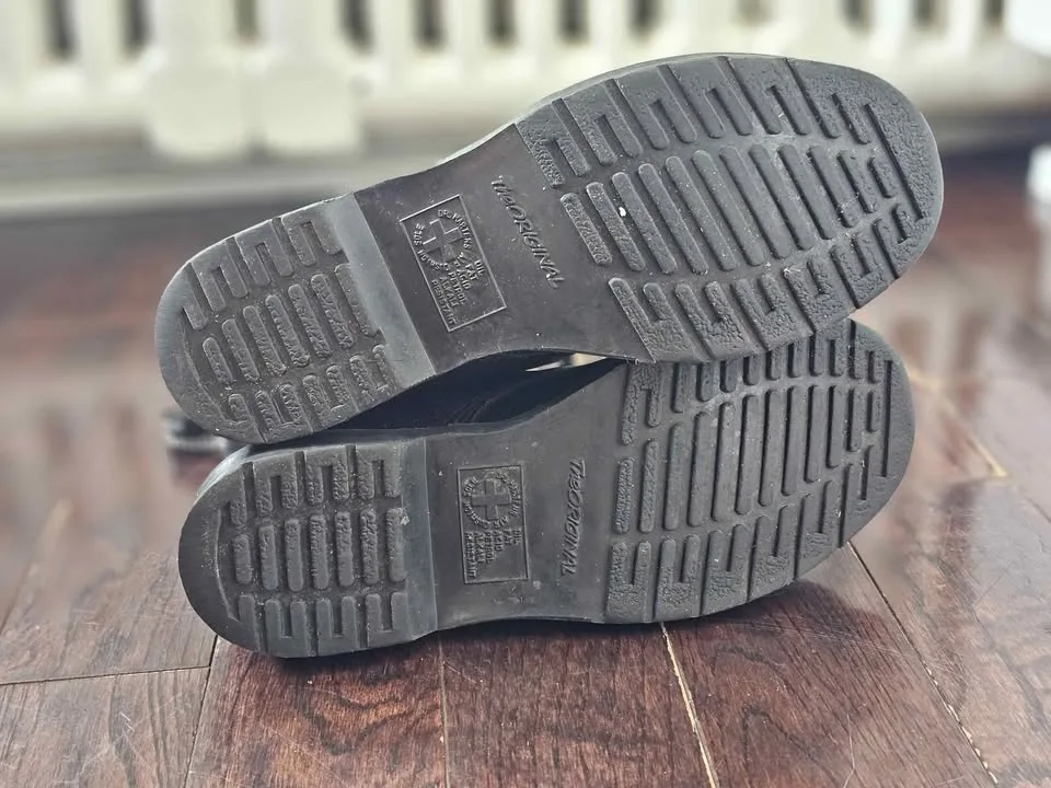 Womens 8 Dr. Martens Pascal Mono Black Combat Boots image indicator(7)