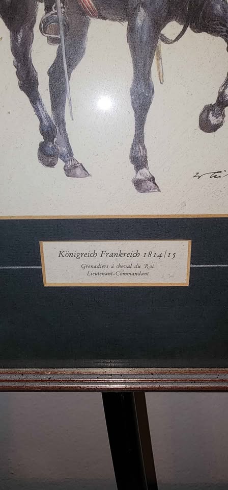 Konigreich Frankreich 1814/1815 photo and frame - photo 2