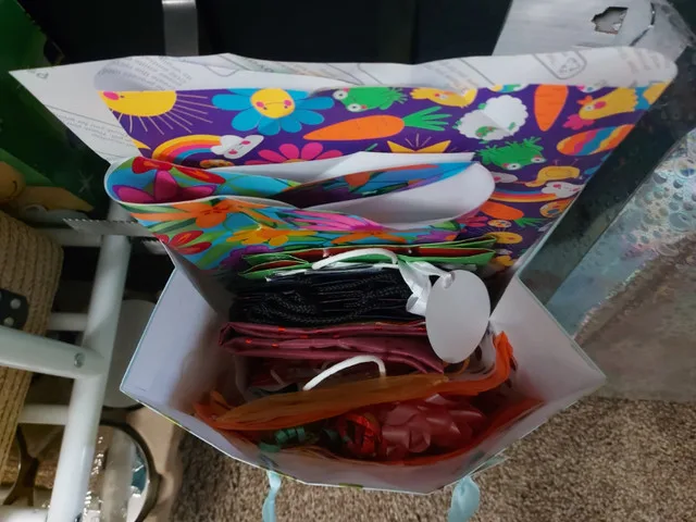 Assorted Christmas & Gift Giving Bags, Ribbons, Bows, and Cards! image indicator(5)