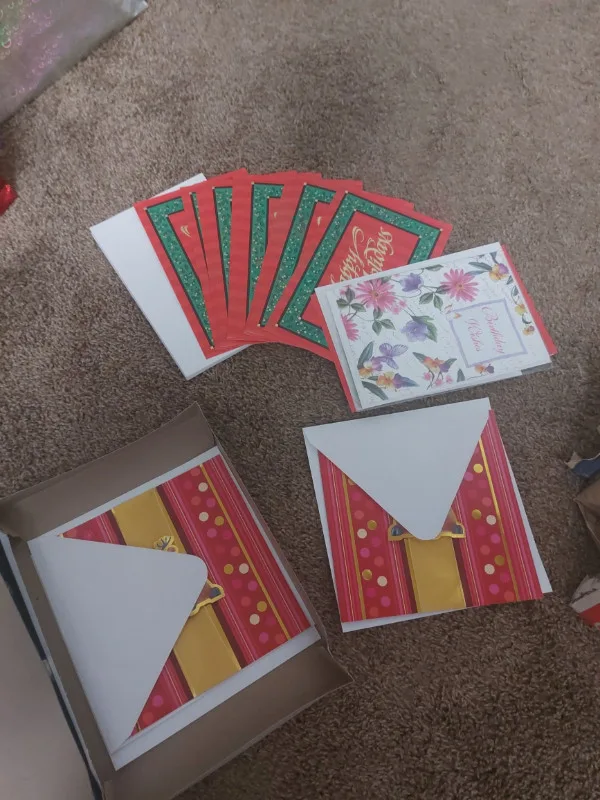 Assorted Christmas & Gift Giving Bags, Ribbons, Bows, and Cards! image indicator(10)