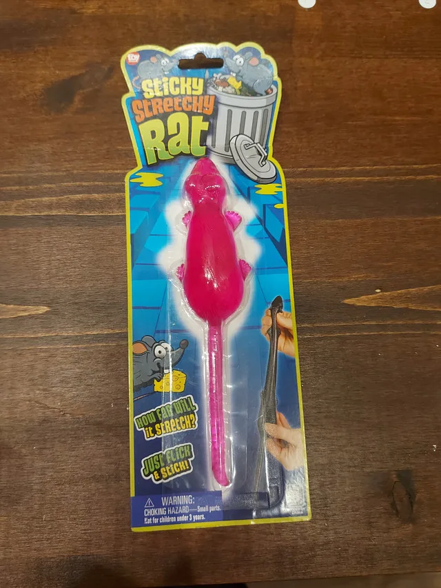 Sticky Stretchy Rat Fidget Toy