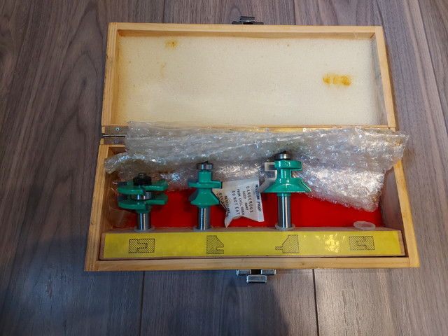 Artisan Precision Router Bits - 3 Pcs Incomplete Set