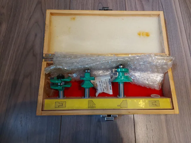Artisan Precision Router Bits - 3 Pcs Incomplete Set