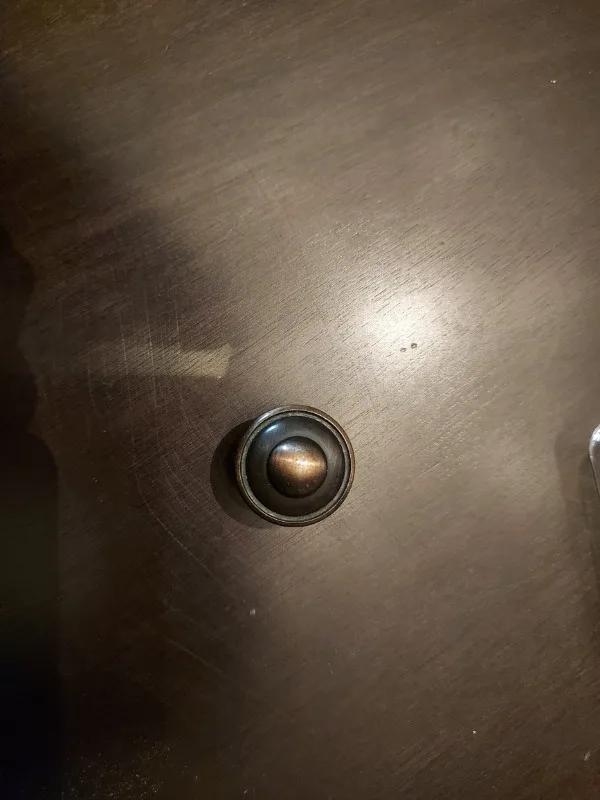 12 Dark Brass Brushed Drawer Knobs image indicator(2)