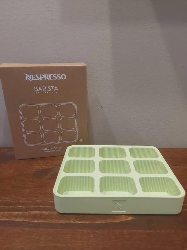 Nespresso Barista ice cube tray - Pistachio