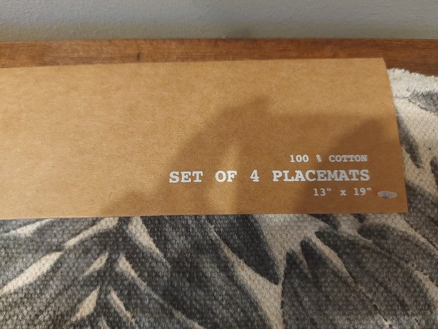 City Chic 100% Cotton Palm Tree Placemats - photo 2