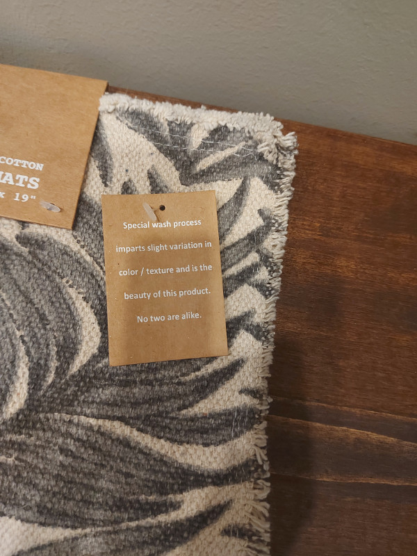 City Chic 100% Cotton Palm Tree Placemats - photo 5