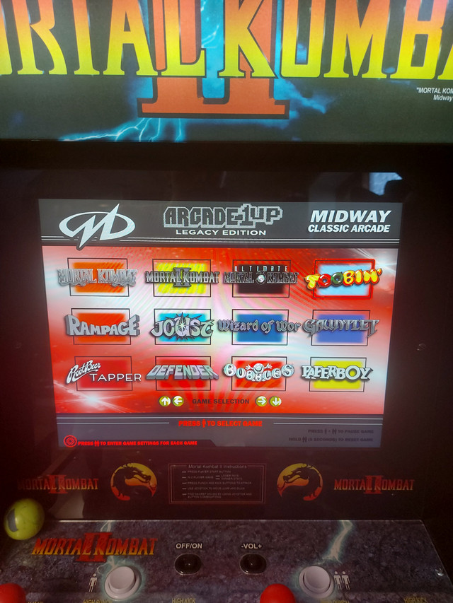 Arcade1Up Mortal Kombat II Arcade Machine - photo 4