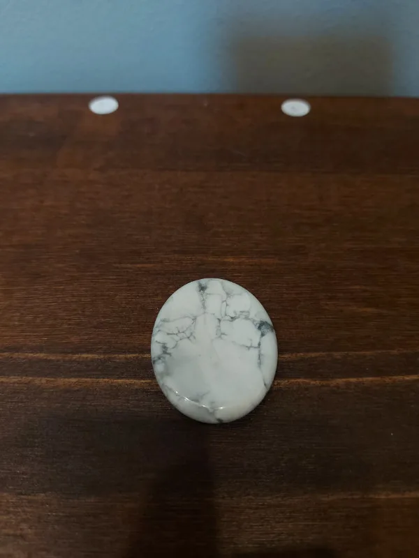 Howlite Worry Stone