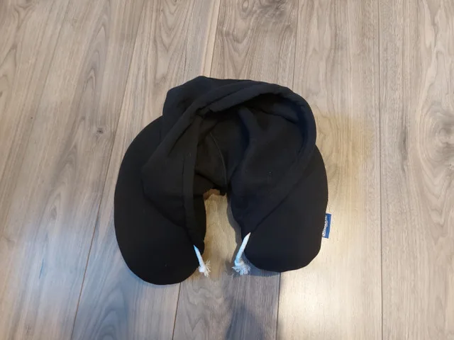 Snuggie Travel Pillow with Hood