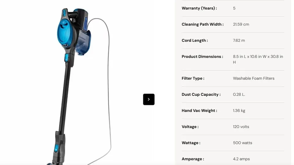 Shark Vacuum Cleaner with all the tools and box image indicator(10)