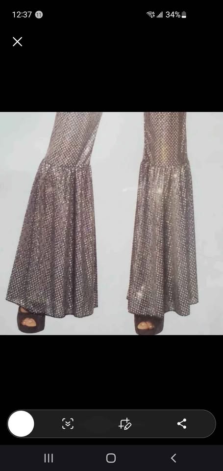 70s Disco Diva Costume + Wig - photo 3