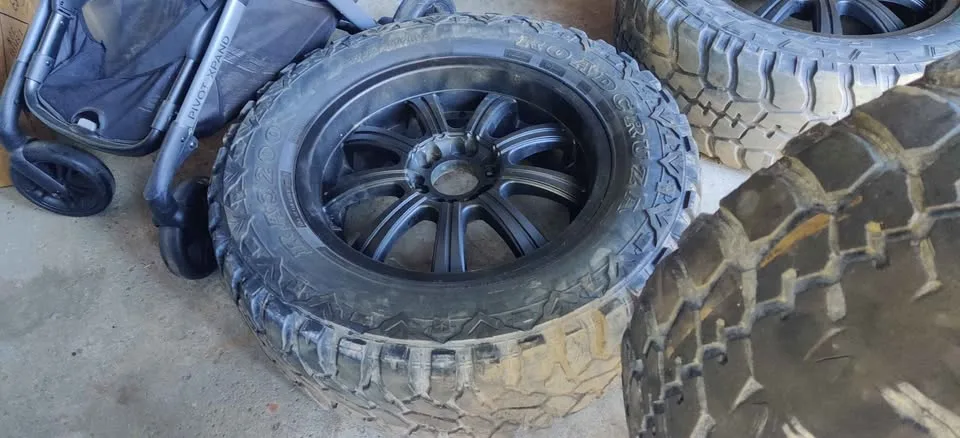 20 inch rims with mud tires image indicator(2)