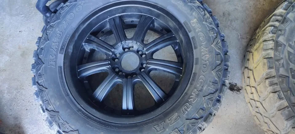 20 inch rims with mud tires image indicator(6)