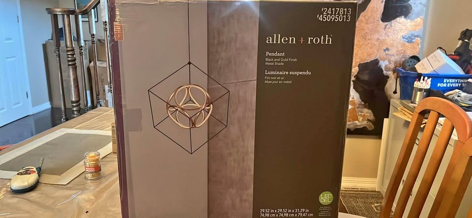🏆 Allen + Roth Lighting Fixture 🏆