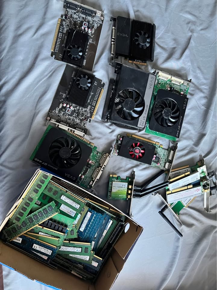 PC ram, wifi adapter, VGA , server for sale - photo 3