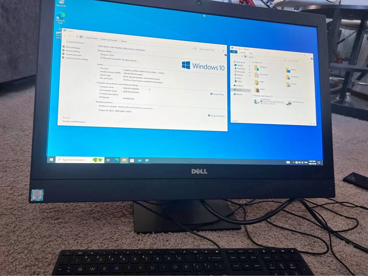 Dell Optiplex 7440 - windows 10 for sale
