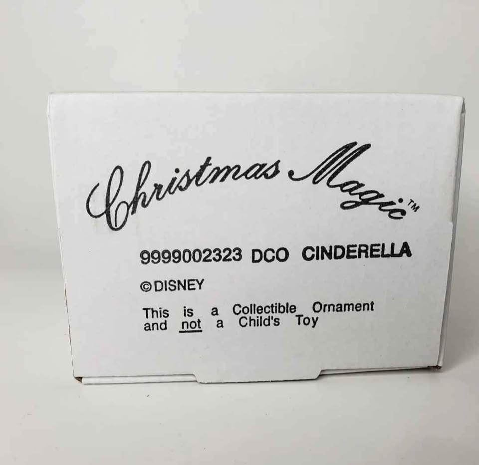 New Disney Cinerella Christmas Magic tree Ornament - photo 5