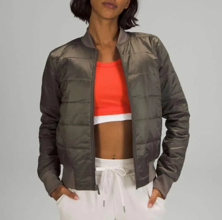Lululemon Non-Stop Bomber jacket size 6 image indicator(3)