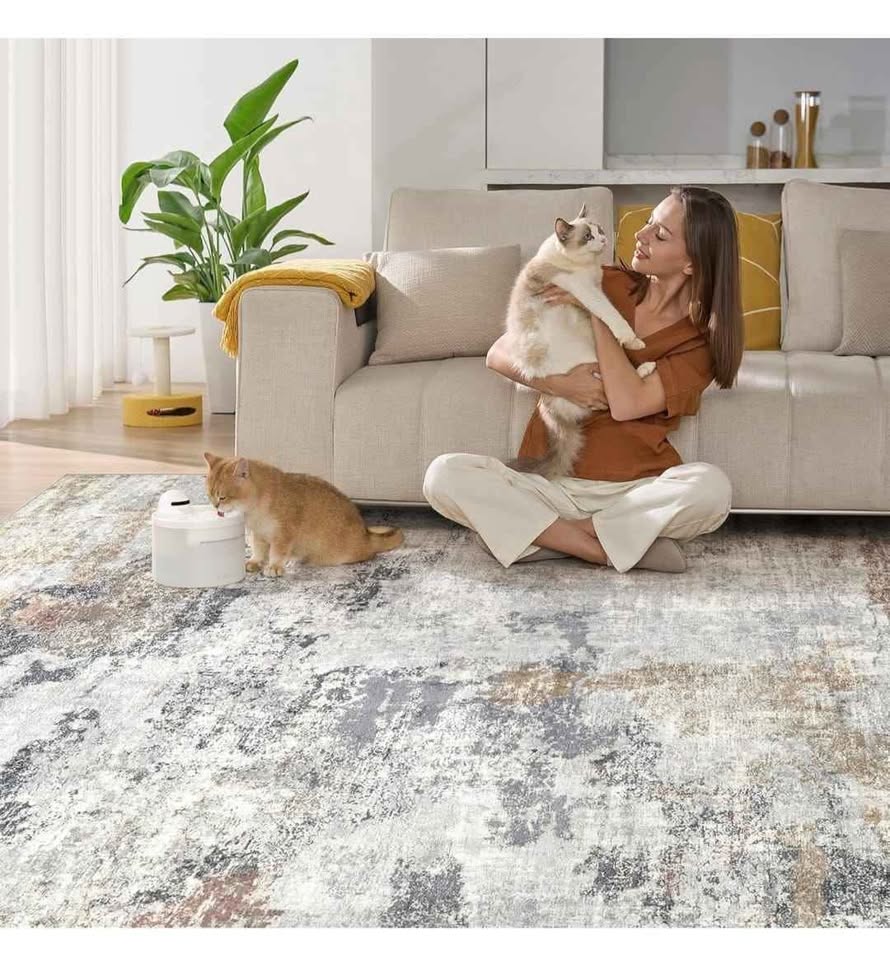 Brand New 9x12 Low Pile Rug - Washable & Soft - photo 4