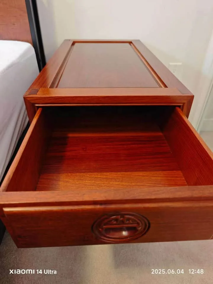 Red Mahogany Table with chair image indicator(2)