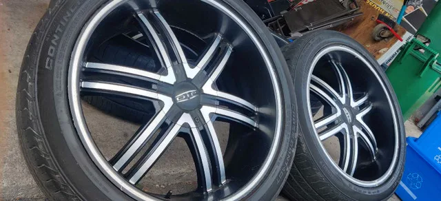 22 inch rims with tires 6x139 and 6x135 image indicator(2)