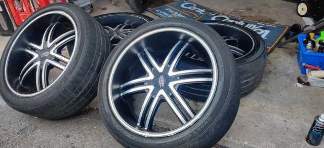 22 inch rims with tires 6x139 and 6x135 image indicator(3)