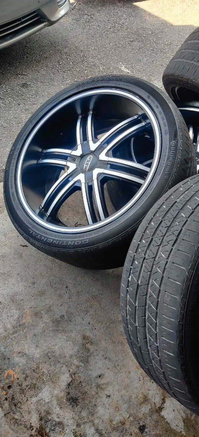 22 inch rims with tires 6x139 and 6x135 image indicator(8)