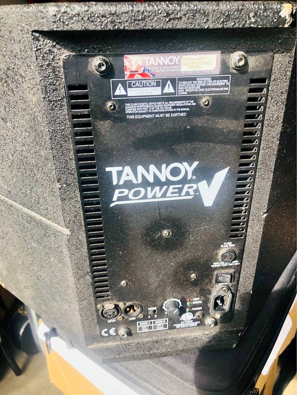 Tannoy 10” powered sub