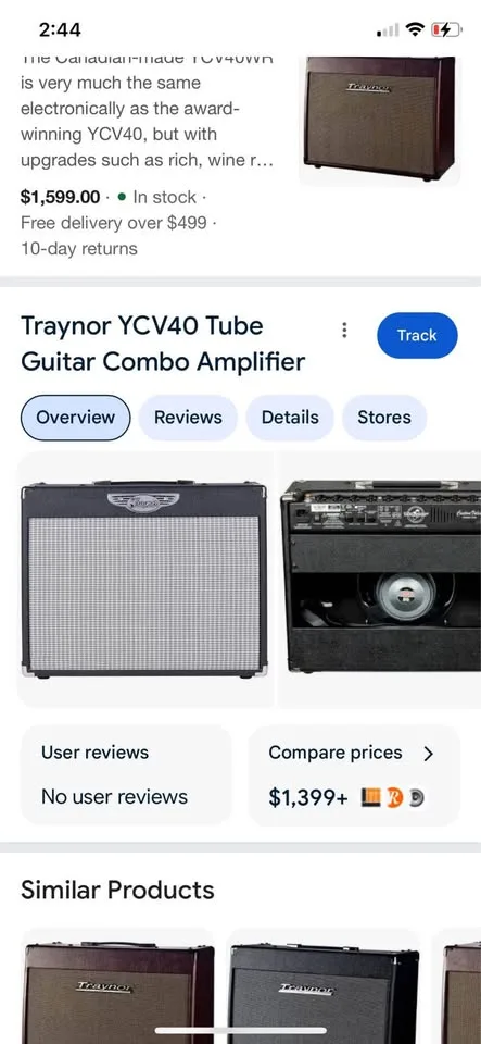 Traynor Custom Valve 40 image indicator(6)