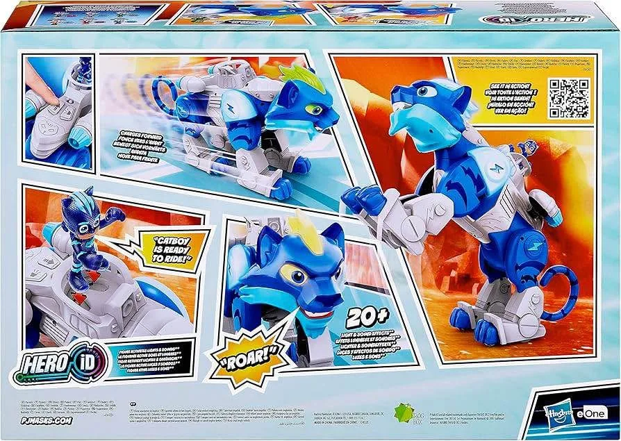 Brand new PJ Masks Animal Power Charge and Roar Power Cat toy image indicator(2)